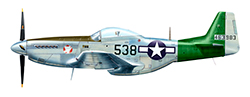 No. 538 flown by Larry Grennan & Capt John Benbow